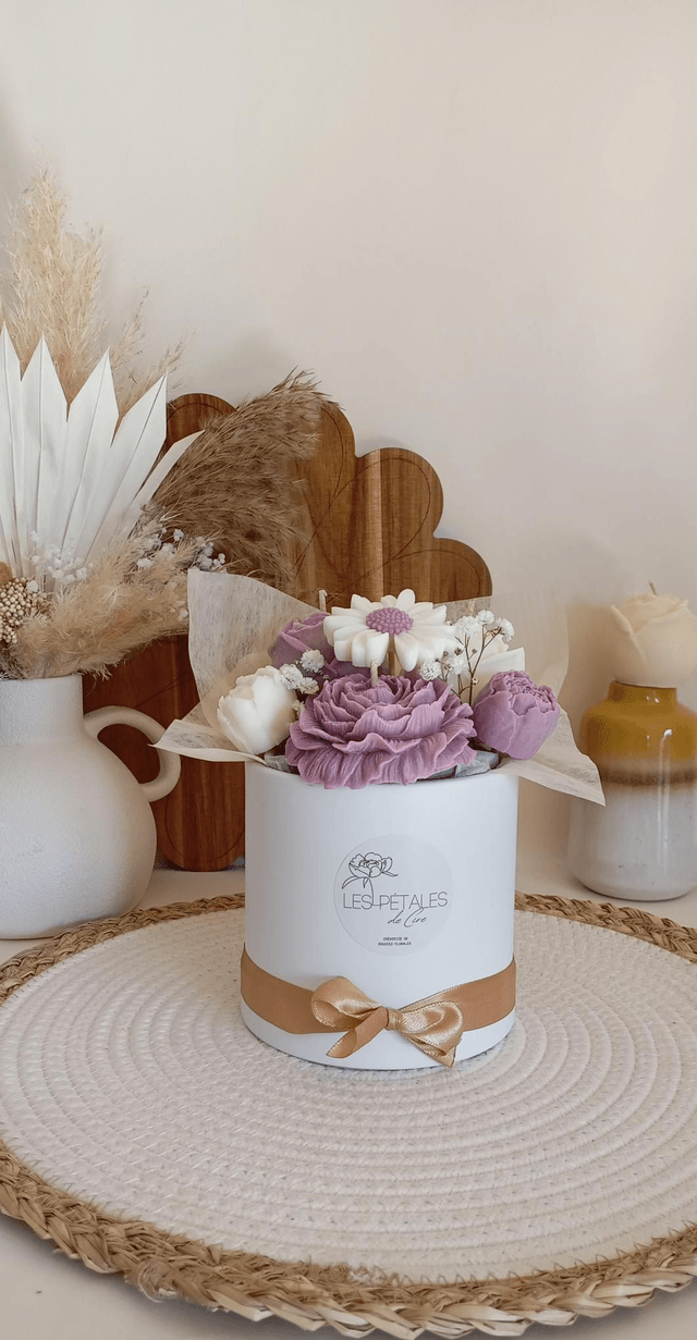 Bouquet de bougies "Élégance "
