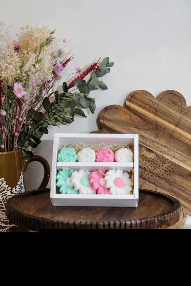 Coffret de 8 fondants fleurs 🌸 