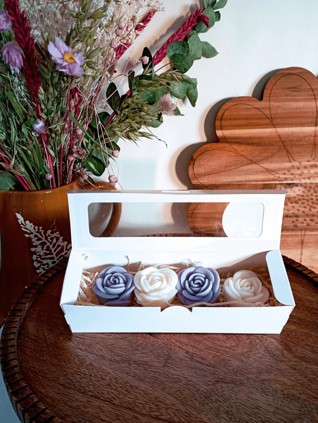 Coffret de 4 fondants fleurs 🌸 