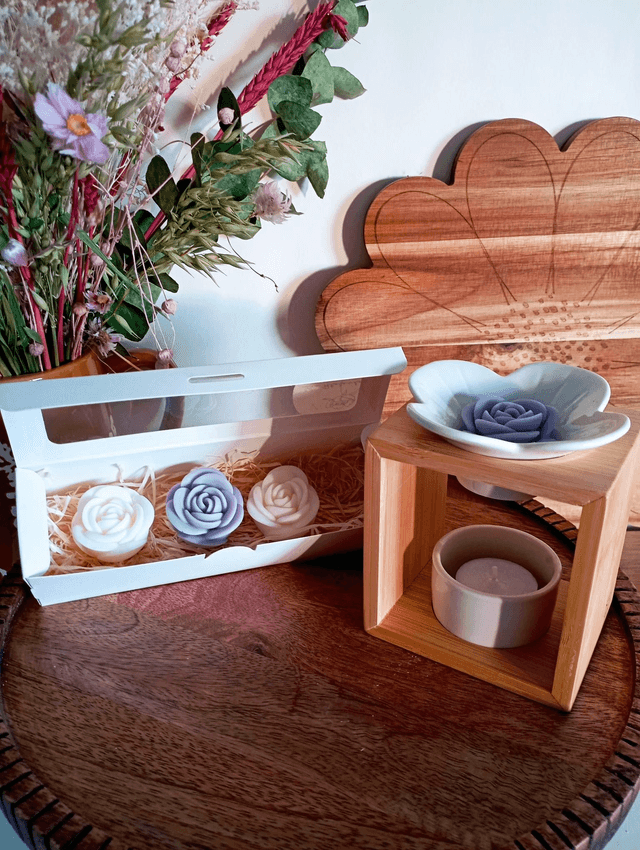 Coffret de 4 fondants fleurs 🌸 