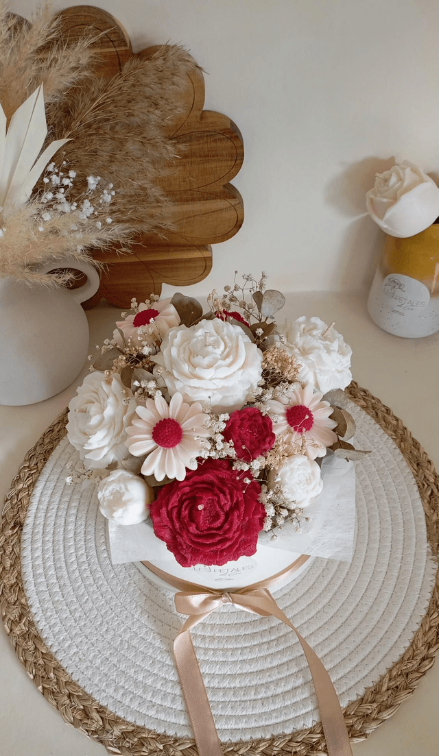 Boîte fleurs éternelles