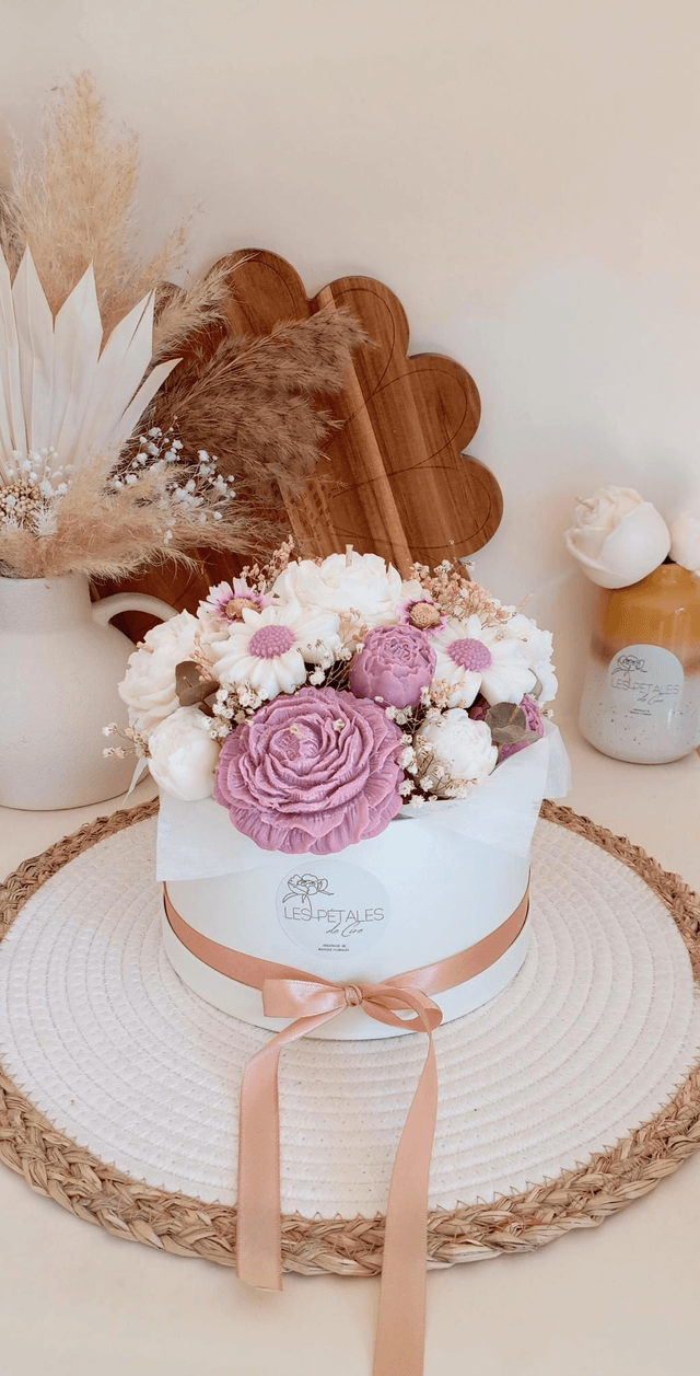 Boîte fleurs éternelles