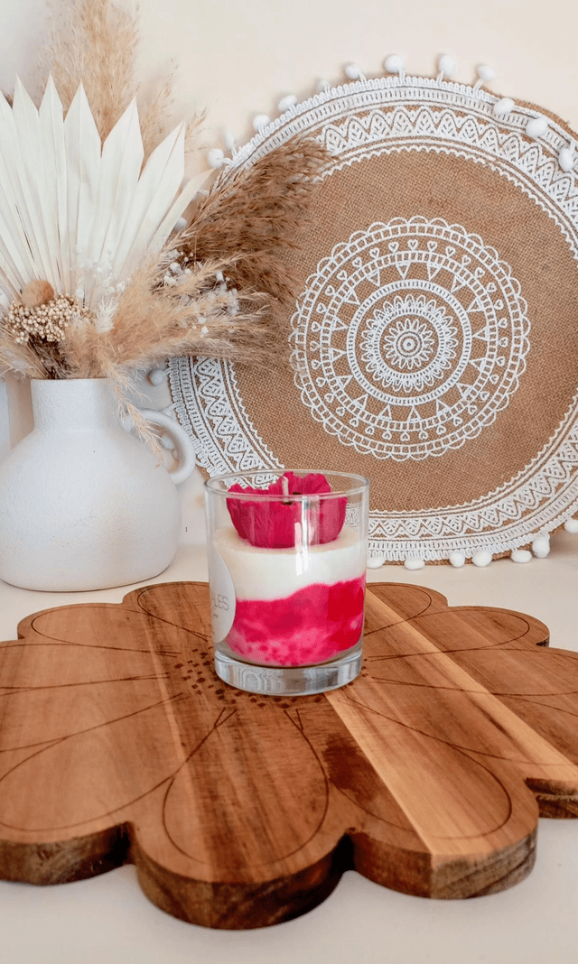 Bougie Fleur Coquelicot 