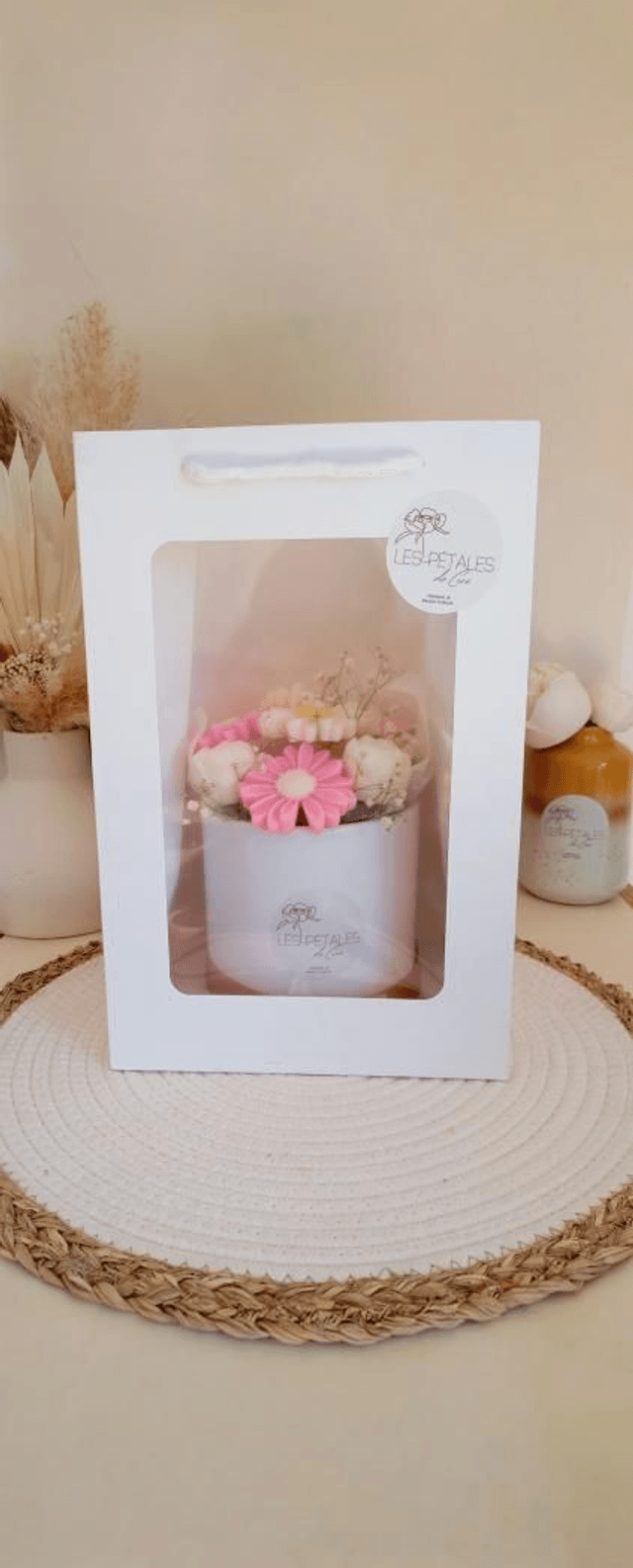 Bouquet de fondant "Évasion vanillée"