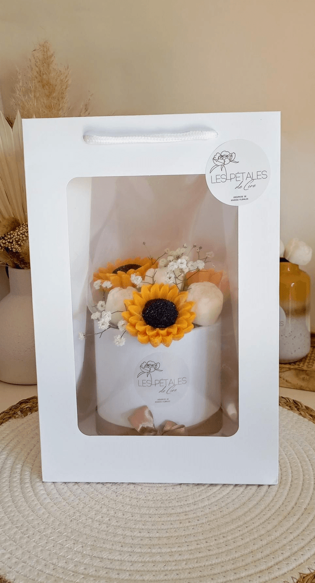 Bouquet de bougies "Éclat d'été" 🌻