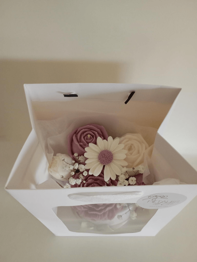 Bouquet de bougies "Élégance "