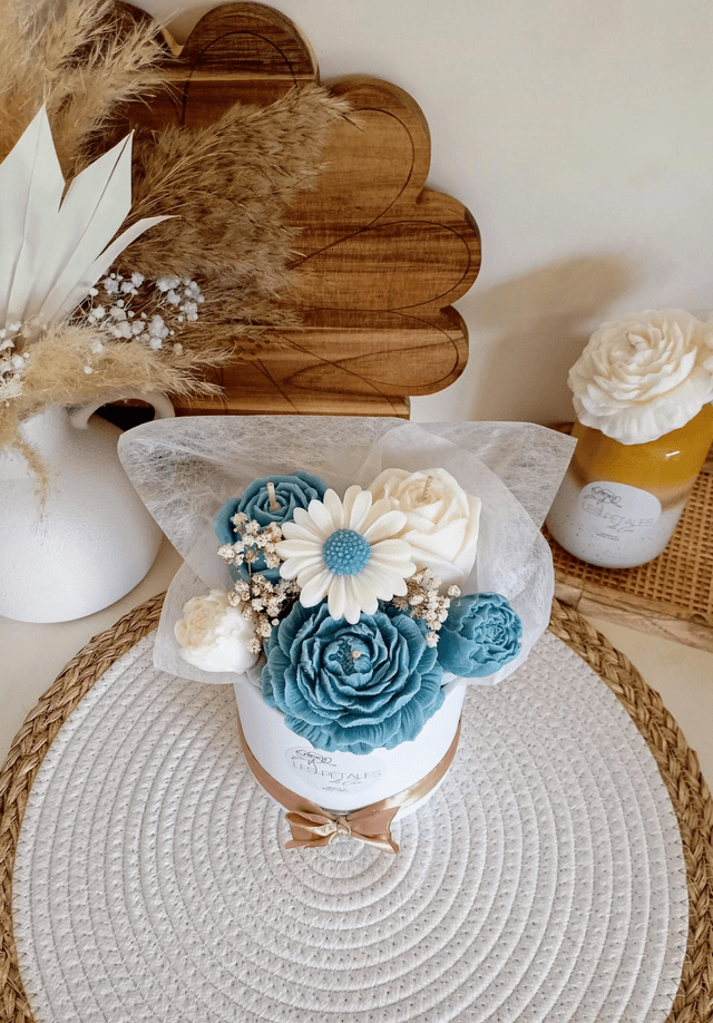 Bouquet de bougies "Poème"
