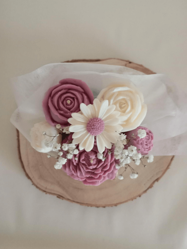 Bouquet de bougies "Élégance "