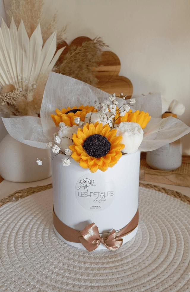 Bouquet de bougies "Éclat d'été" 🌻