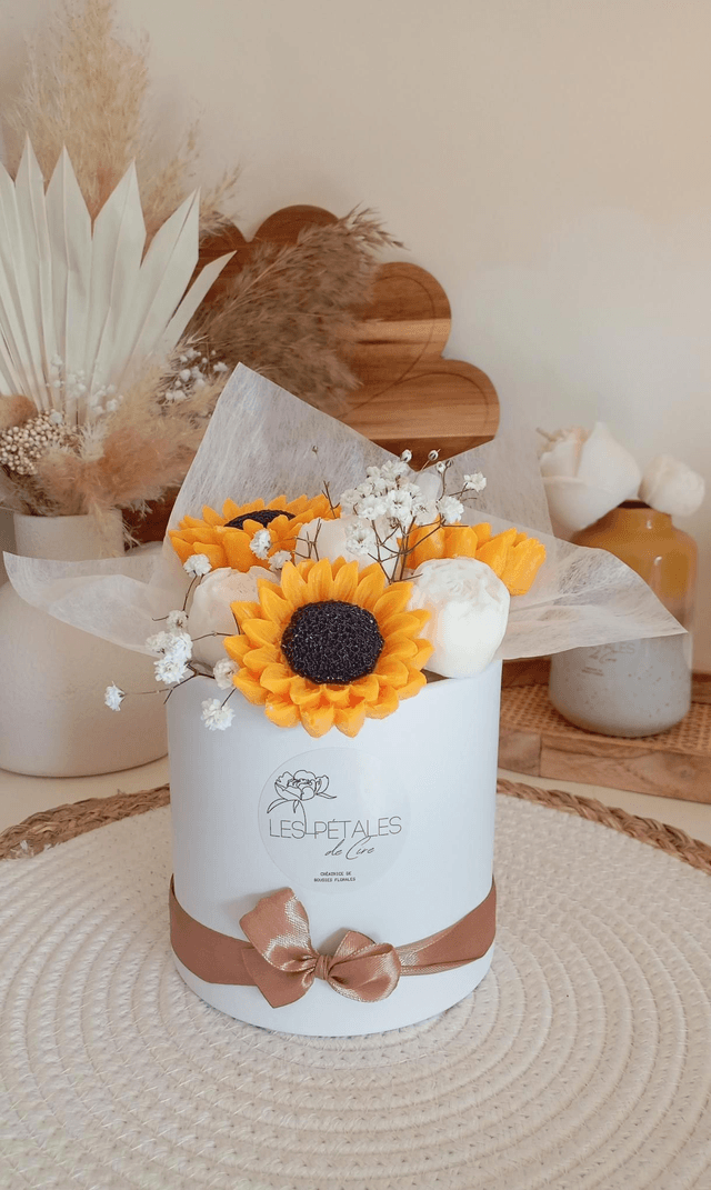 Bouquet de bougies &quot;Éclat d&#039;été&quot; 🌻